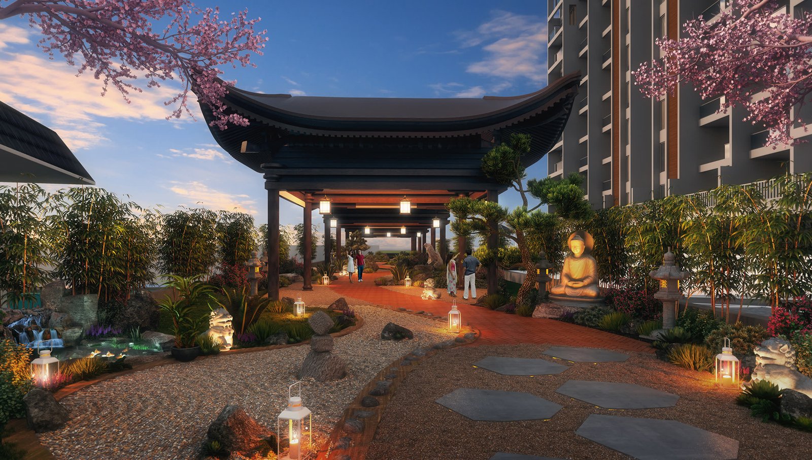 Landscaped Garden
